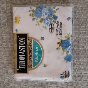 Vintage Thomaston American Mood 100% Cotton Flat Sheet Unopened Deadstock NOS